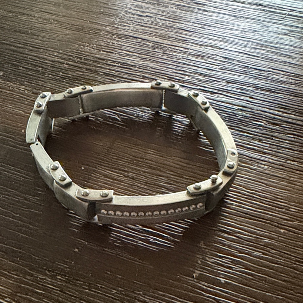 Silver Studded Bracelet